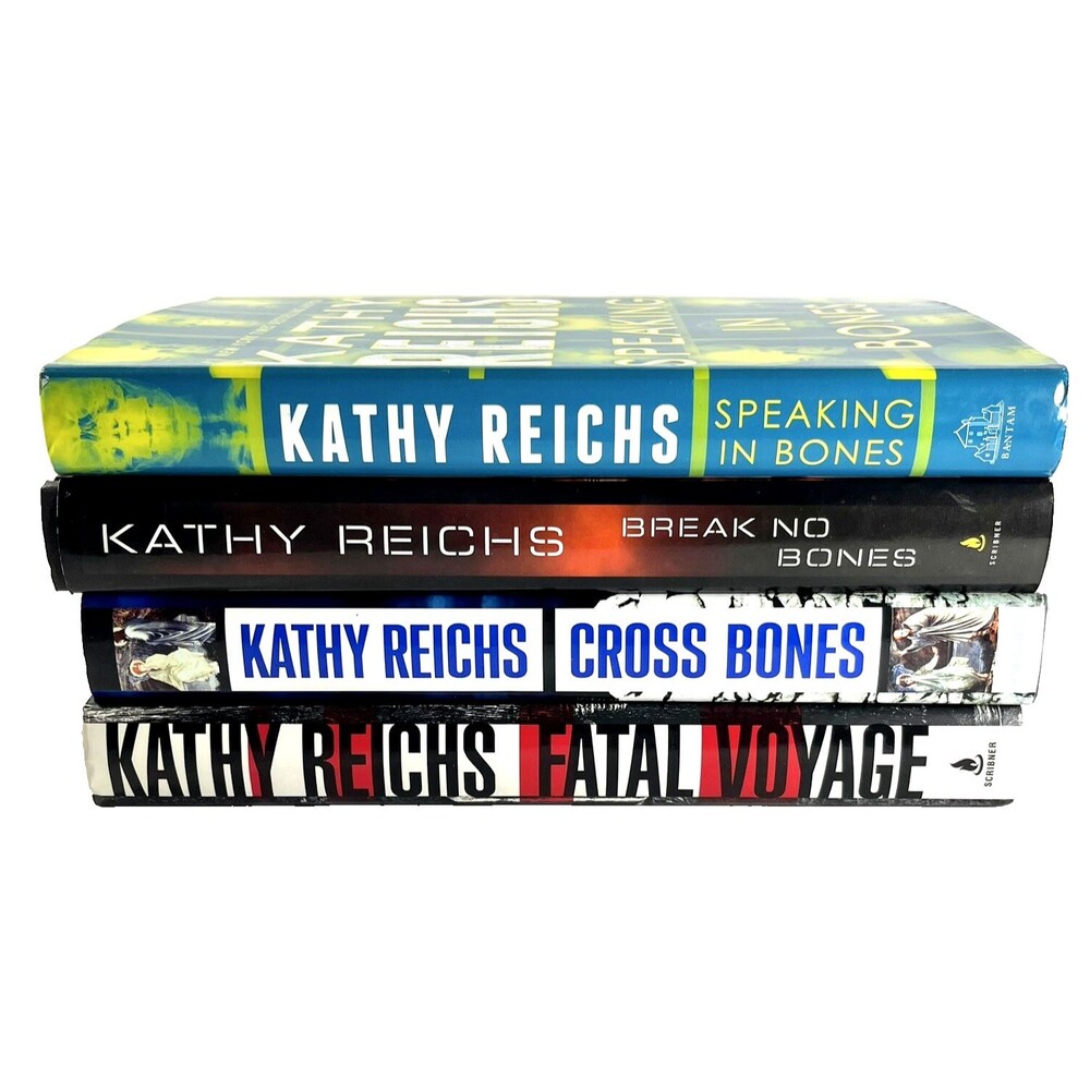 Bones Series by Kathy Reichs 4 Book Collection First Edition Hardbacks